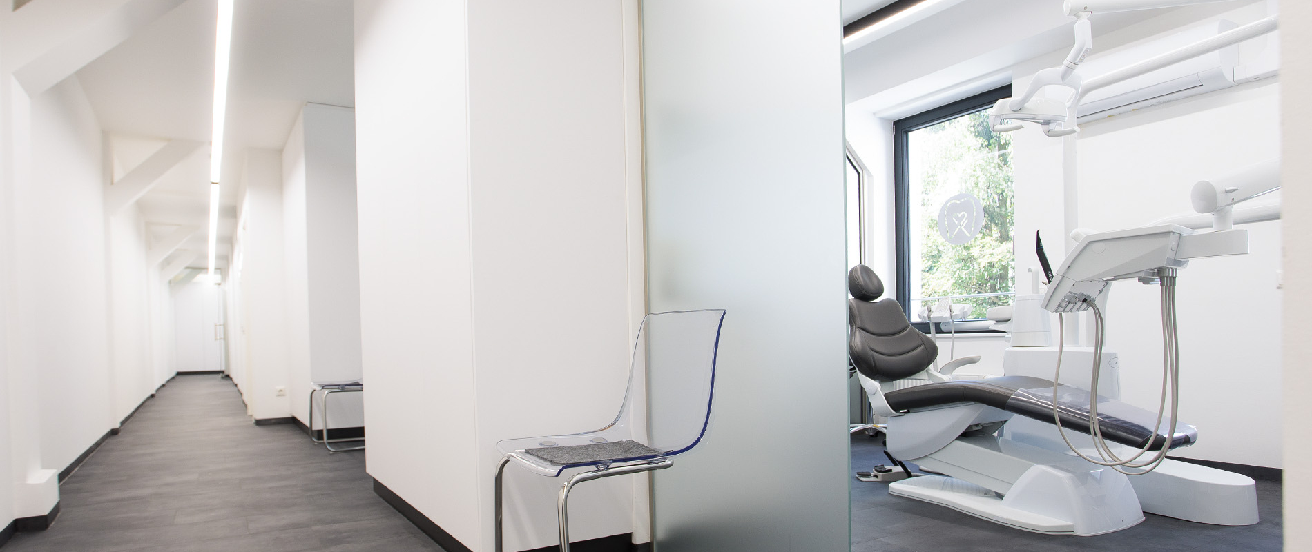 Räumlichkeiten der Praxis für Kieferorthopädie Nina Keil in Coburg