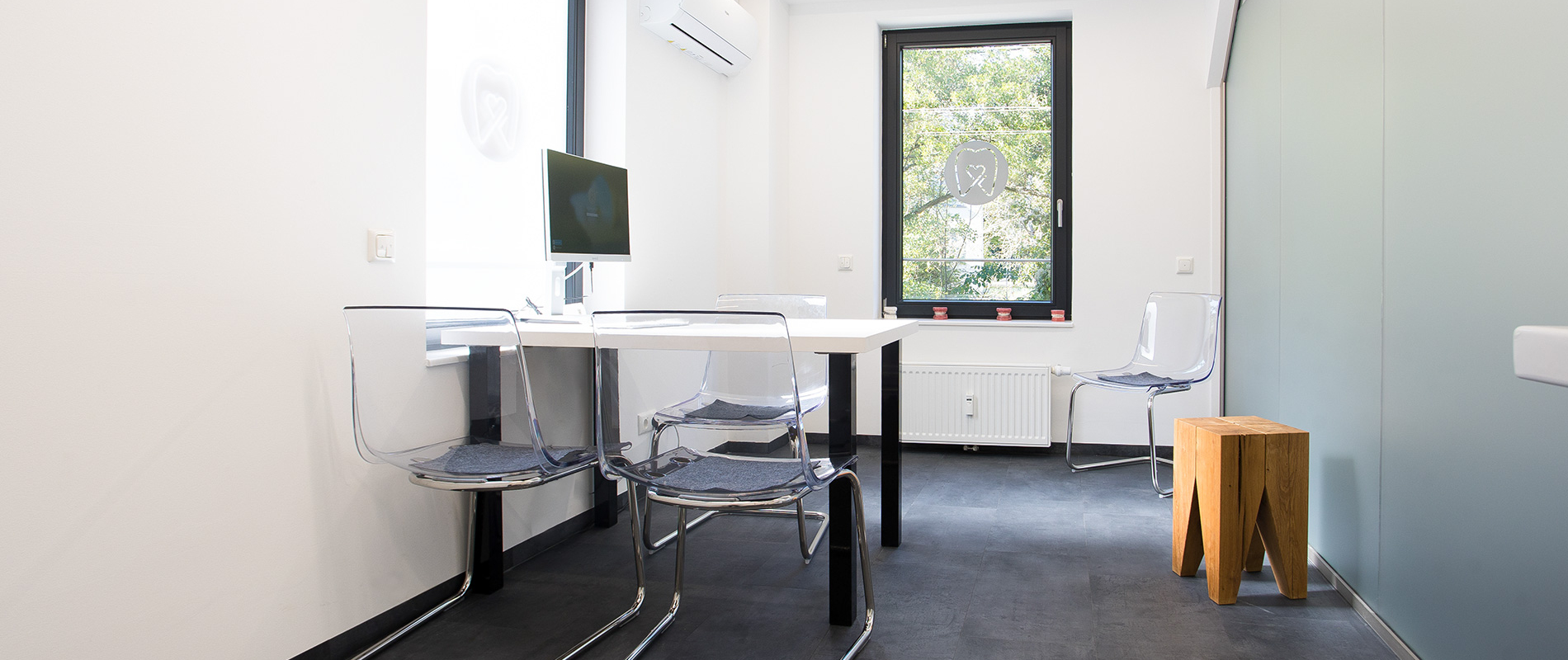 Räumlichkeiten der Praxis für Kieferorthopädie Nina Keil in Coburg