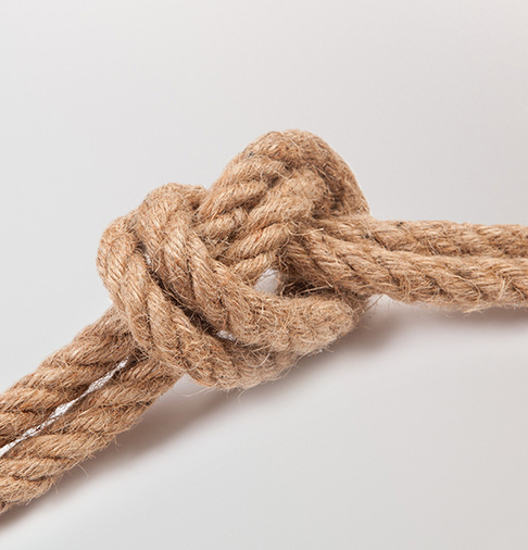 Knoten im Seil