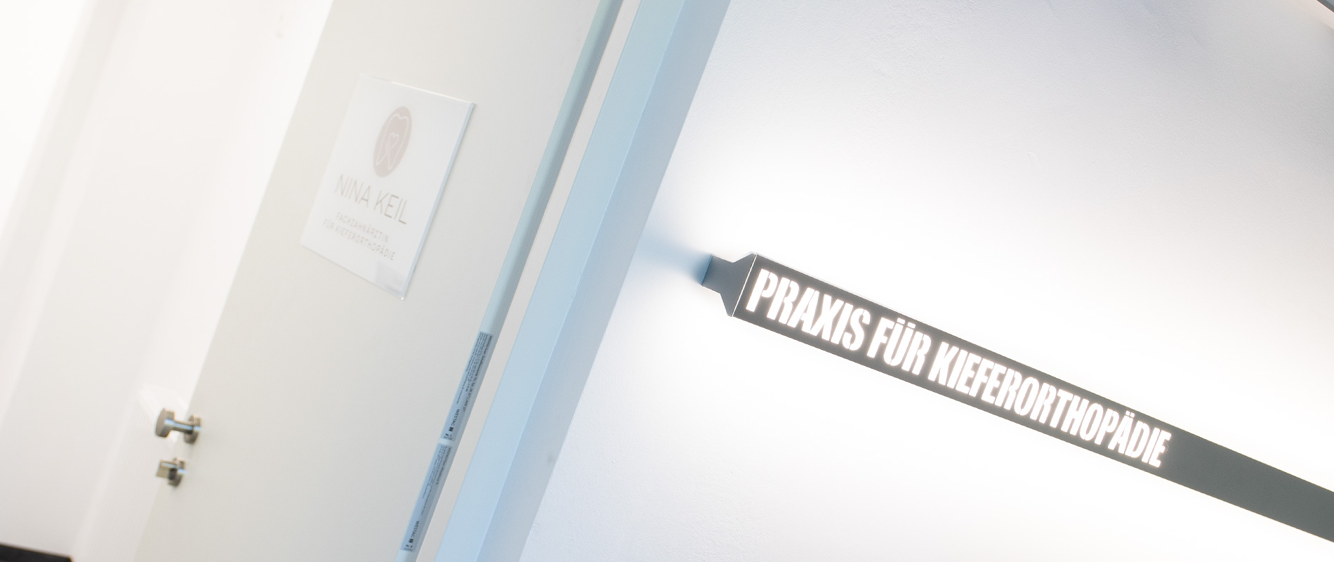 Räumlichkeiten der Praxis für Kieferorthopädie Nina Keil in Coburg